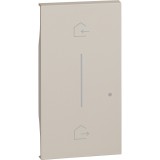 Placa controler conectat simbol IN OUT 2M Living Now Bticino nisip KM40M2