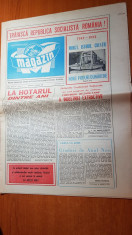 ziarul magazin 1 ianuarie 1983-numar cu ocazia anului nou foto
