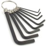 Set chei imbus Hex Mannesmann 180-10WS, O2 - 10 mm, 8 piese, B.MANNESMANN