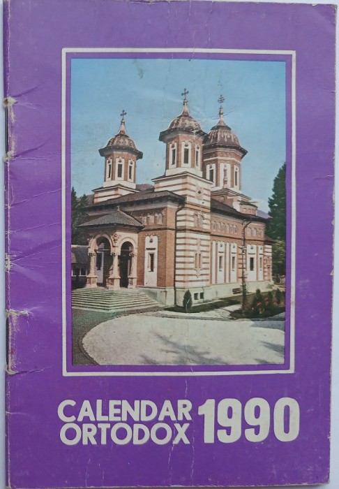 Calendar Ortodox anul 1990