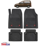 Covorase Auto TeamCar&reg; Tip Tavita Compatibile Volkswagen Caddy 4 (SA) Van, Combi (2015&ndash;2020), Cauciuc