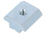 Piuliţă &icirc;n T zincată M5 pentru profile 10mm