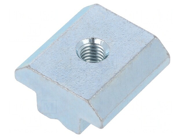 Piuliţă &icirc;n T zincată M5 pentru profile 10mm