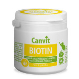 Cumpara ieftin Canvit Biotin - pentru blana sanatoasa si stralucitoare de pisici 100 tbl. / 100 g