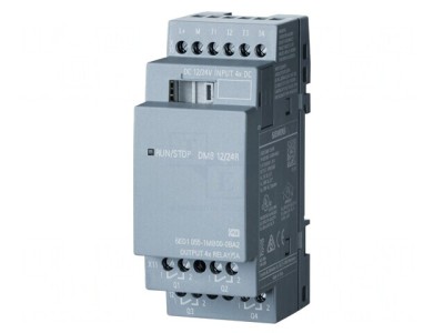 Modul Extensie 4 IN 4 OUT Relee 5A 12-24VDC LOGO! 8 foto