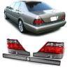 Stop stopuri triple Mercedes W140 rosu/fumuriu NOU, Mercedes-benz