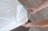 Protectie impermeabila bumbac frotir, cu elastic, 120x200 cm, Somnart