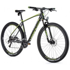 MTB 29 inch Leader Fox Esent, 21 viteze, furca Zoom, Disc-cadru 18&quot;-verde