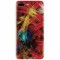 Husa silicon pentru Apple Iphone 8 Plus, Colorful Digital Painting Strokes