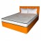 Set Saltea cu spuma, Venus Eco Memory 140x200x17cm, cu spuma poliuretanica, memory foam 2 cm, fermitate mediu spre tare, Saltsib plus 2 perne matlasat