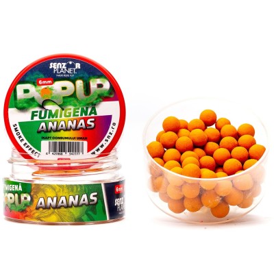 Pop Up Fumigena Senzor Planet, Ananas, 6mm, 15g foto