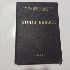 CULTUL CRESTIN ADVENTIST DE ZIUA A SAPTEA.STUDII BIBLICE-1976 R4.