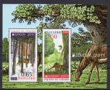 BULGARIA 2011, EUROPA, Fauna, serie neuzată, MNH, Nestampilat