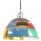 vidaXL Lustra industriala vintage, 25 W, multicolor, 41cm, rotund, E27