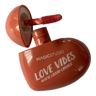 Ruj lichid Love Vibes Pink Magic Studio 66010N01, roz, 10 ml foto