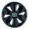 Set 4 capace roti pentru Skoda Nou Verde, model Roco Black, R14