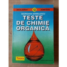 Teste de chimie organica- Georgiana Barbulescu