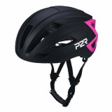 Cumpara ieftin Casca Ciclism P2R RODEO - 55-58 cm, S-M, Negru-Roz - Reambalat Ultimate FactoryBikes