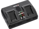 YATO Incarcator rapid dublu Li-Ion 18V (2.4-4.5A)