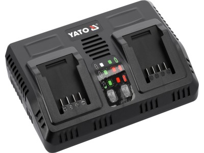 YATO Incarcator rapid dublu Li-Ion 18V (2.4-4.5A) foto