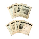 Publicația &bdquo;Adam International Review&rdquo;, Nr. 322-323-324 + Publicația &bdquo;Adam&rdquo;, 8 numere, 1929-1939