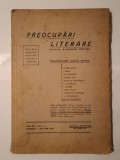 Vladimir Streinu - Preocupări literare, Anul VIII, Nr. 1-2 (1943)
