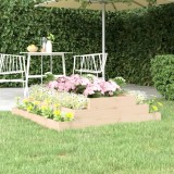 Gossi jardiniera, 110x110x27 cm, lemn masiv de pin