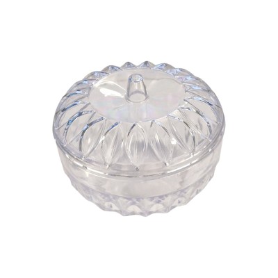 Recipient pentru zahar cu capac, din plastic, transparent, Y232, 120 x 100 mm foto
