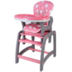 Scaun de masa multifunctional roz Kidscare for Your BabyKids foto