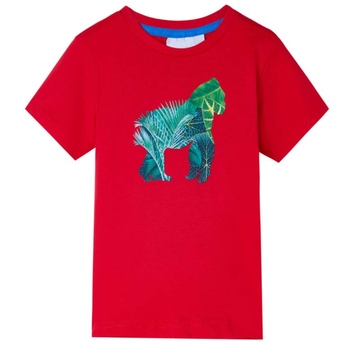 Tricou pentru copii, roșu, 128 12257