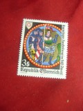 Serie Austria 1981 - Cavaleri medievali , 1 valoare, Nestampilat