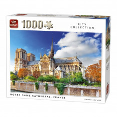 Puzzle 1000 piese Notre Dame De Paris Cathedral, France foto