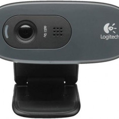 Camera Web Logitech C270, HD (Negru)