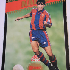 Foto jucatorul NADAL - FC BARCELONA`98 (dimensiune foto 29.5x21 cm)