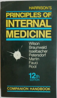 Harrison&amp;#039;s Principles of Internal Medicine. Twelfth Edition. Companion Handbook foto