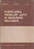 Fabricarea pieselor auto si masurari mecanice - Rodica Radulescu