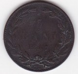 Romania 5 BANI 1867 Watt, Cupru (arama)