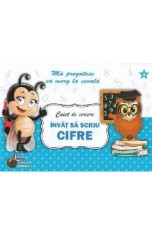 Caiet de scriere - Invat sa scriu cifre (Ma pregatesc sa merg la scoala 2) foto