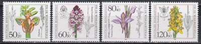 Germania 1984 - Timbre de caritate - Orhidee, MNH foto