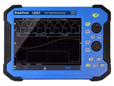 Osciloscop Manual 120MHz LCD 8 Canale foto