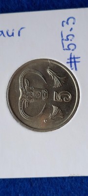 CIPRU 5 CENTI 1992 TAUR AUNC foto