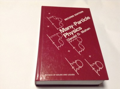 MANY-PARTICLE PHYSICS GERALD D MAHANN RF10/0 foto