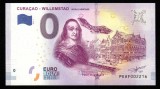 !!! X. RARR : 0 EURO SOUVENIR - ANTILELE OLANDEZE , CURACAO , WILLEMSTAD - 2019.1 - UNC