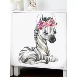 Sticker Perete Autocolant Zebra 50x64cm