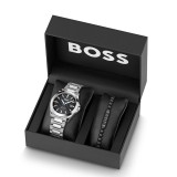 Ceas Barbati, Hugo Boss, Strike 1570180, Set cu Bratara - Marime universala