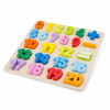 Puzzle Numere - Set lemn cu 20 numere si operatii matematice, New Classic Toys