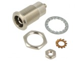 Soclu Banană 4mm 32A Nichelat Panou