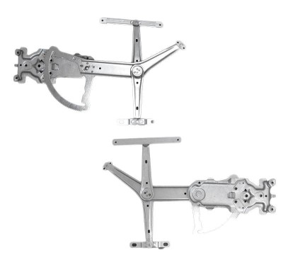 Macara geam Opel Corsa C cu 5 usi 2003-2006 Fata Stanga 5140039, electrica foto