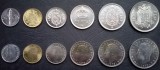 SPANIA █ SET COMPLET DE MONEDE █ 50 Centimos 1, 5, 25, 50, 100 Pesetas 1975 UNC, Europa