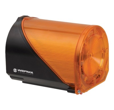 Semnalizator Luminos și Acustic 24VDC Sirenă și Lumină Flash foto